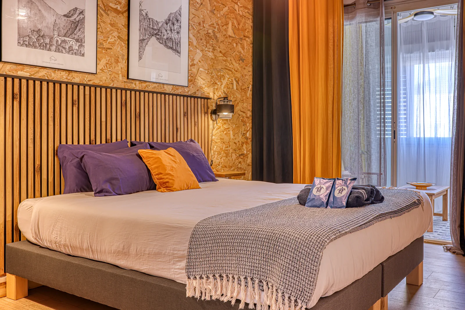 Deuxième chambre du Lelaleu Appartement Familial B1